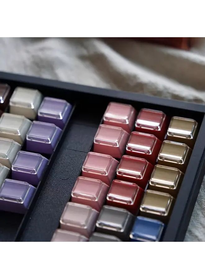 Flesh Color Rainbow Keycaps For Mechanical Keyboard Office And Gaming - Image 5